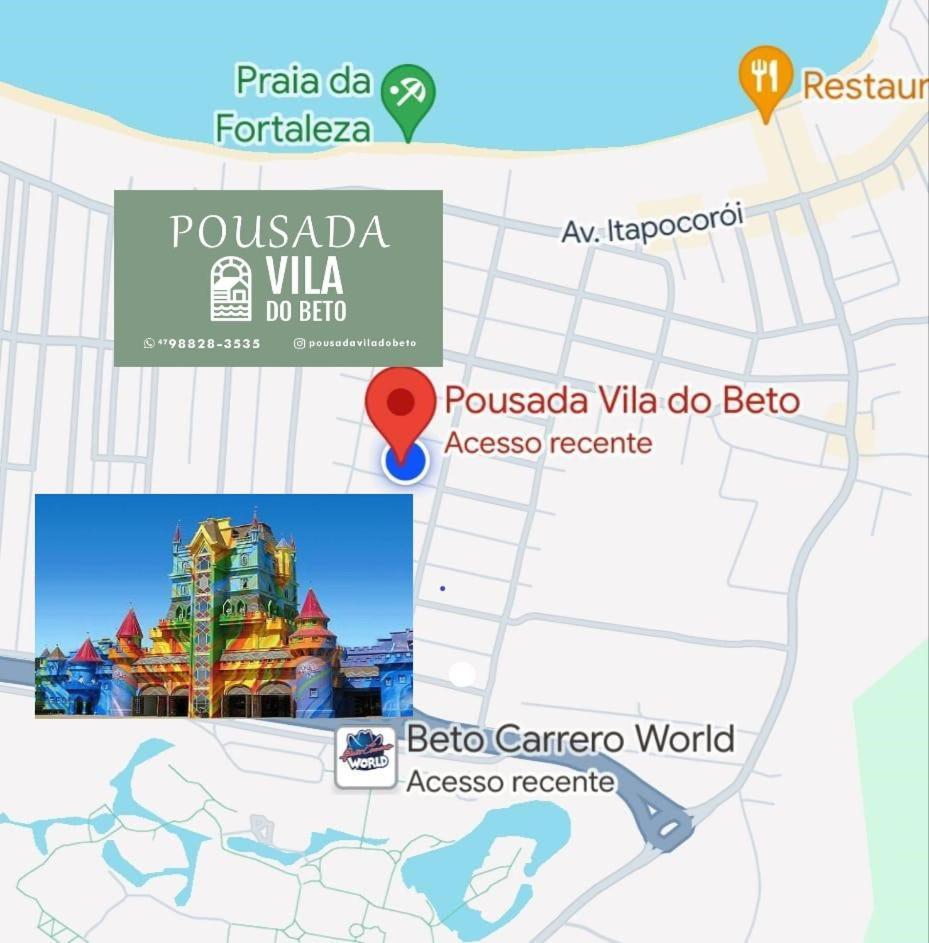 Pousada Vila Do Beto Penha  Eksteriør billede